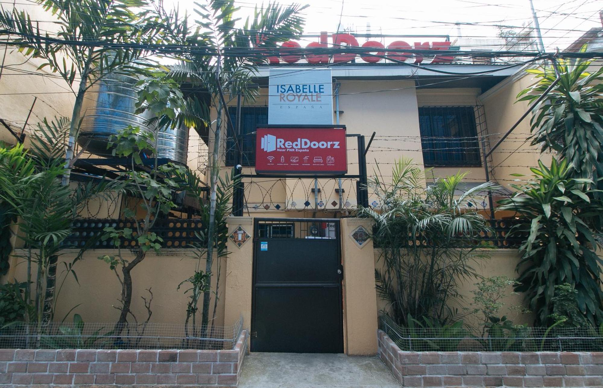 Reddoorz Near Pnr Espana Station Manila Ngoại thất bức ảnh